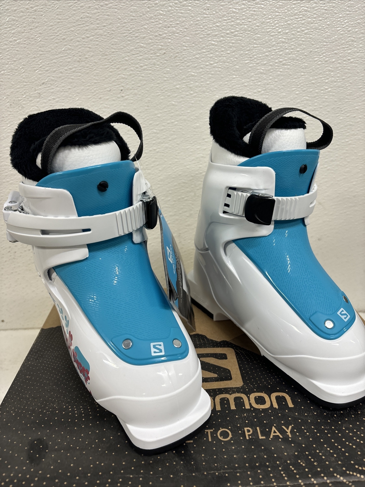 Salomon T1 scarponi da sci bambina taglia 11 Mondo 17 #2X2