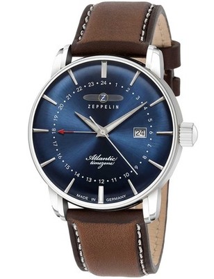 Zeppelin 8442-3 Atlantic GMT Herren 40mm 5ATM