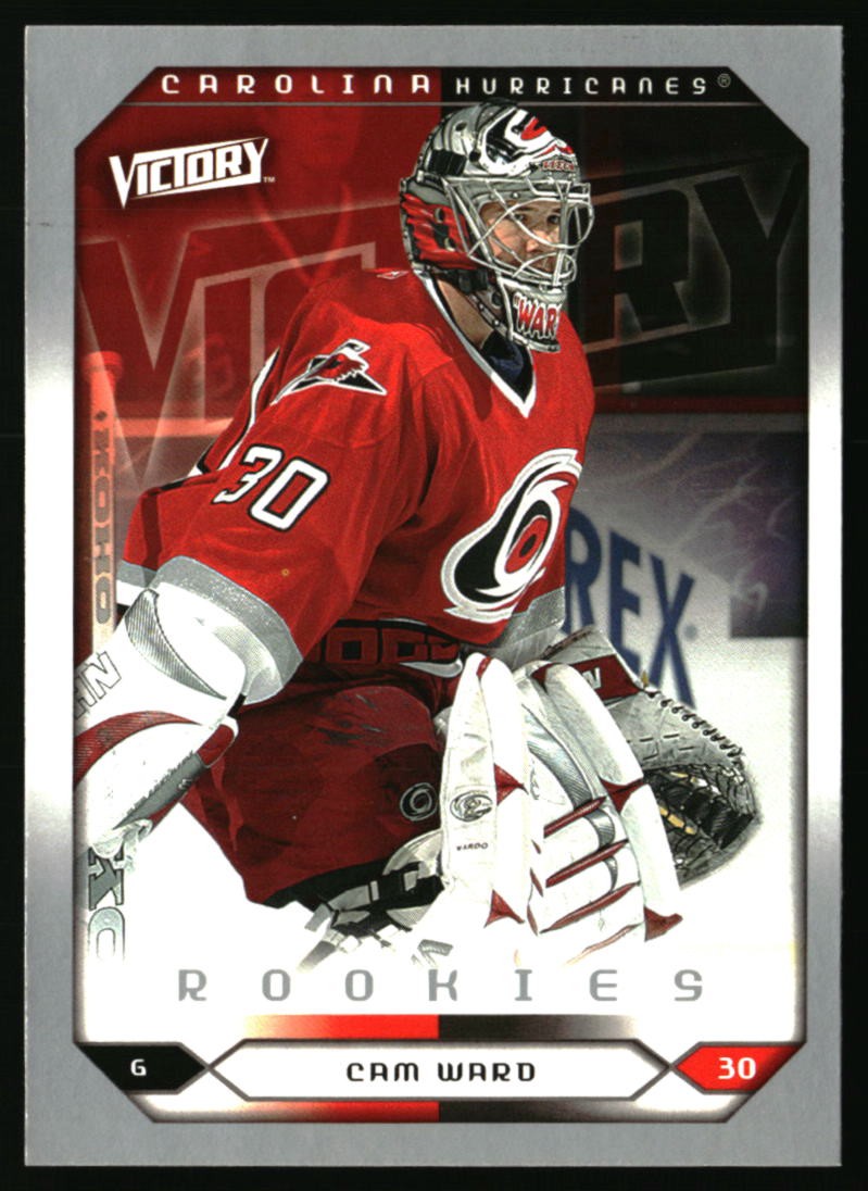 2005-06 Upper Deck Cam Ward #274 Victory Update Carolina Hurricanes