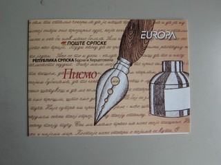 X1 CEPT Europa MH/Markenheftchen BOSNIEN Serbisch 2008 Postfrisch/MNH/