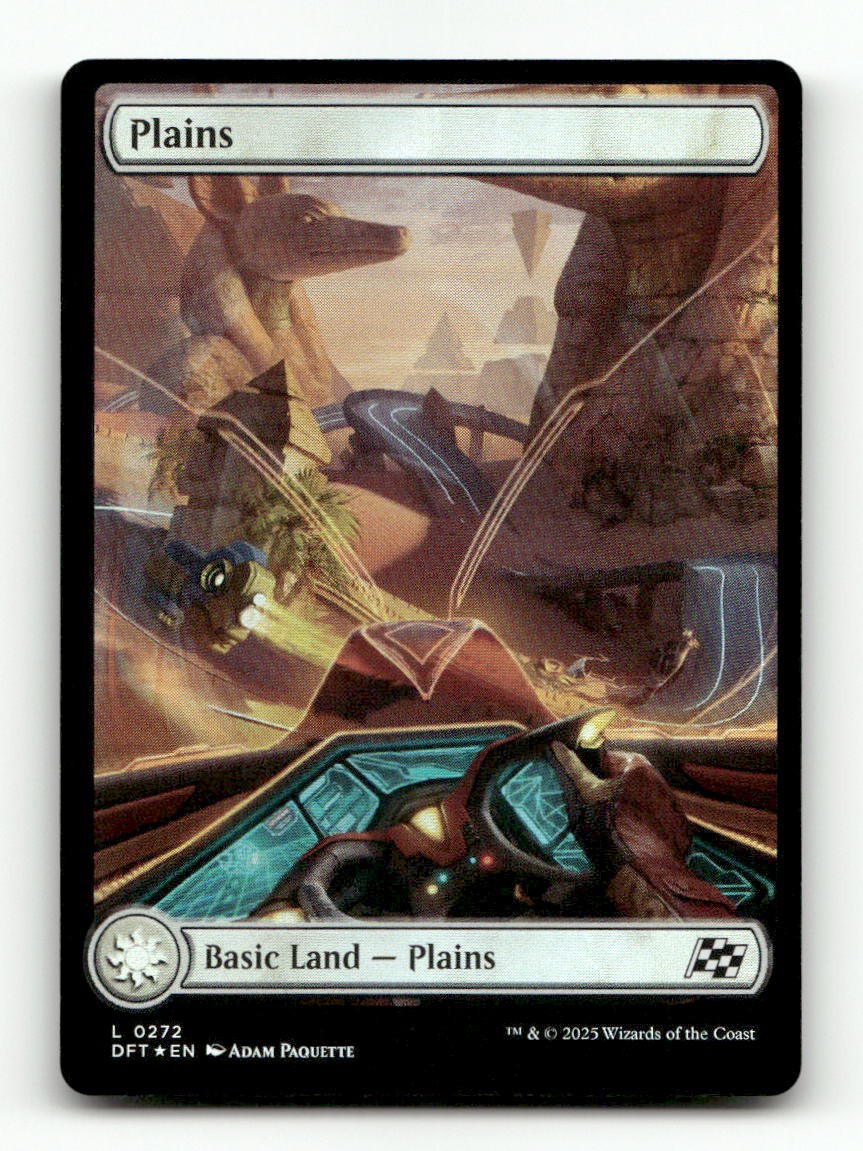 Plains (0272) 272 Land Aetherdrift Magic: The Gathering Foil Near Mint