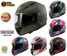 LS2 FF353 RAPID II Ece22.06 FULL FACE MOTORBIKE HELMET HAPPY ZOMBIE CIRCUIT CLAW
