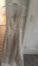 Michelangelo Beige Sleeveless Bridesmaid Formal Gown Regular Size 12