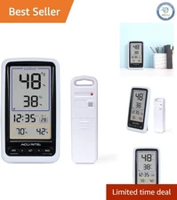 Advanced Wireless Thermometer for Home: Indoor/Outdoor Temperature & Humidity