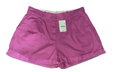 Crewcuts by JCrew Girls Fuchsia Chino Shorts - Size 12, adjustable waist - NEW