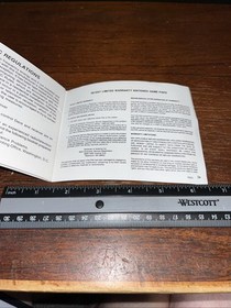Manual Only For Dragon Warrior NES - No Game - Manual Only - Used Shape