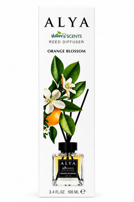 ALYA Orange Blossom Reed Diffuser 3.3oz 100ml Home Fragrance