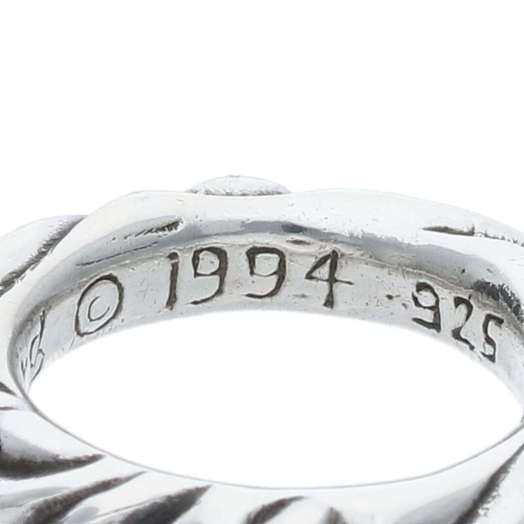 Chrome Hearts SCRL BAND Scroll Silver Ring Mens Size 7.5 Used c6eae13fcd45004934 thumbnail 6