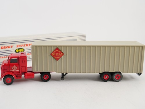 Dinky Toys GB No. 948 GMC Truck Tractor-Trailer McLean Never Played In Box - Picture 2 of 13