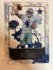 2025 Topps Signature Football Dak Prescott CLEAR ROSES-5 Case hit SSP