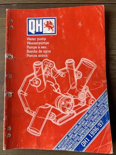 QUINTON HAZELL QH1 WASSERPUMPEN KATALOG 1996/97