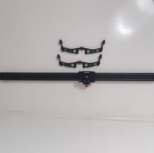 Aluminum Camera Slider Dolly with Adjustable Legs, Levelling, Carrying Case