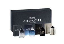 Coach for Men 4 Piece Gift Set Coach Coach Blue Coach EDP Pure Platinum NIB
