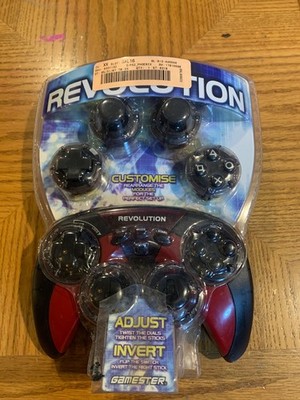 Radica Gamester Phoenix Revolution For Playstation 2 PS2 Controller, Vintage
