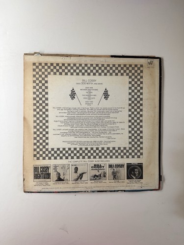 Bill Cosby 200 MPH Vinyl Warner Bros Seven Arts WS 1757, Stand Up Comedy 1968 - Picture 2 of 6