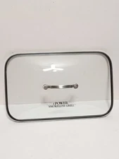 Power Smokeless Grill PG-1500 Replacement Glass Lid With Gasket & Handle
