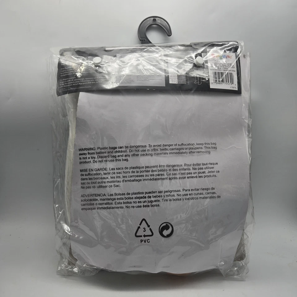 零服装圣诞梦魇 LG 学步儿童 4-6 万圣节 79577 狗 — 第 2/4 张图片