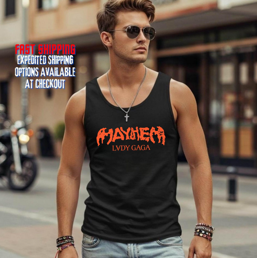 LADY GAGA タンクトップ THE MAYHEM BALL Lady Gaga Tank Top - The