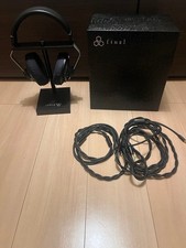 Final D8000 FI-D8PAL Planar Magnetic Over-Ear Headphones HiFi BLACK  From Japan