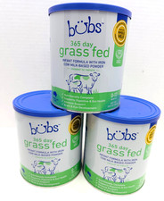 3 BuBs 365 day Grass fed cow Milk Infant 0-12m Powder Formula, w/Iron 20oz 2/28