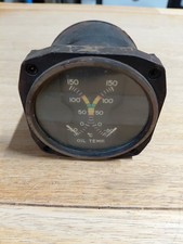 Electric Auto-Lite Dual Oil Temperature Indicator