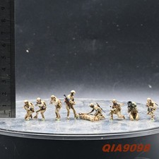 New 1/72 Scale Ukrainian Army Troops 9PCS Assault Squad Soldiers Resin Model