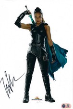 TESSA THOMPSON SIGNED VALKYRIE THOR RAGNAROK 12x8 PHOTO (ACG CERT AG18823)