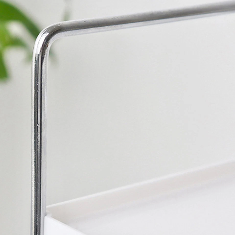 Desktop Makeup Organizer Rack PP Wrought Iron Detachable Easy Access Spice Ra UK - Image 2 of 4