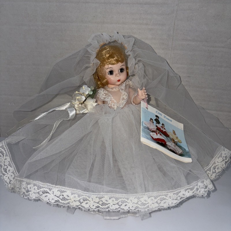 Madame Alexander The Bride 8" Doll 435 Blonde Little Women Series Vintage 1979