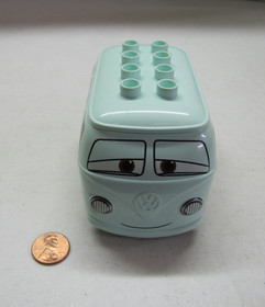 Lego Duplo Fillmore VW Minivan Bus Van Vehicle Flowers Design Hippie Car 5829 #1