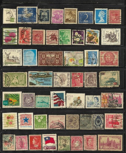 98 Used Worldwide Stamps - 第 2/2 張圖片