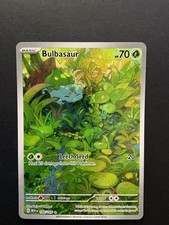 Bulbasaur 166/165 SV: 151 Pokémon Card Near Mint NM Illustration Rare on eBay