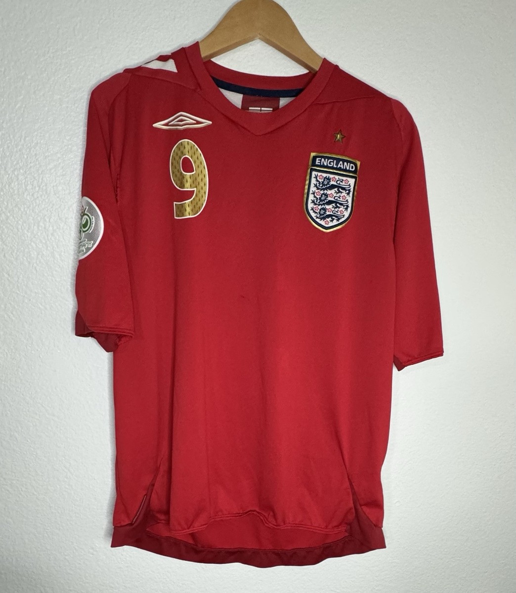 England Away Wayne Rooney World Cup 2006 Jersey | eBay