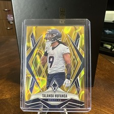 2025 Panini Phoenix - Talanoa Hufanga #79 - Gold Lava /10