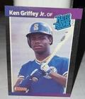 Vintage Ken Griffey Jr. 1989 Donruss Rated Rookie #33 Mariners Baseball Card