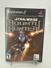 Star Wars Bounty Hunter Sony Playstation 2 PS2 Video Game Tested CIB W/Manual