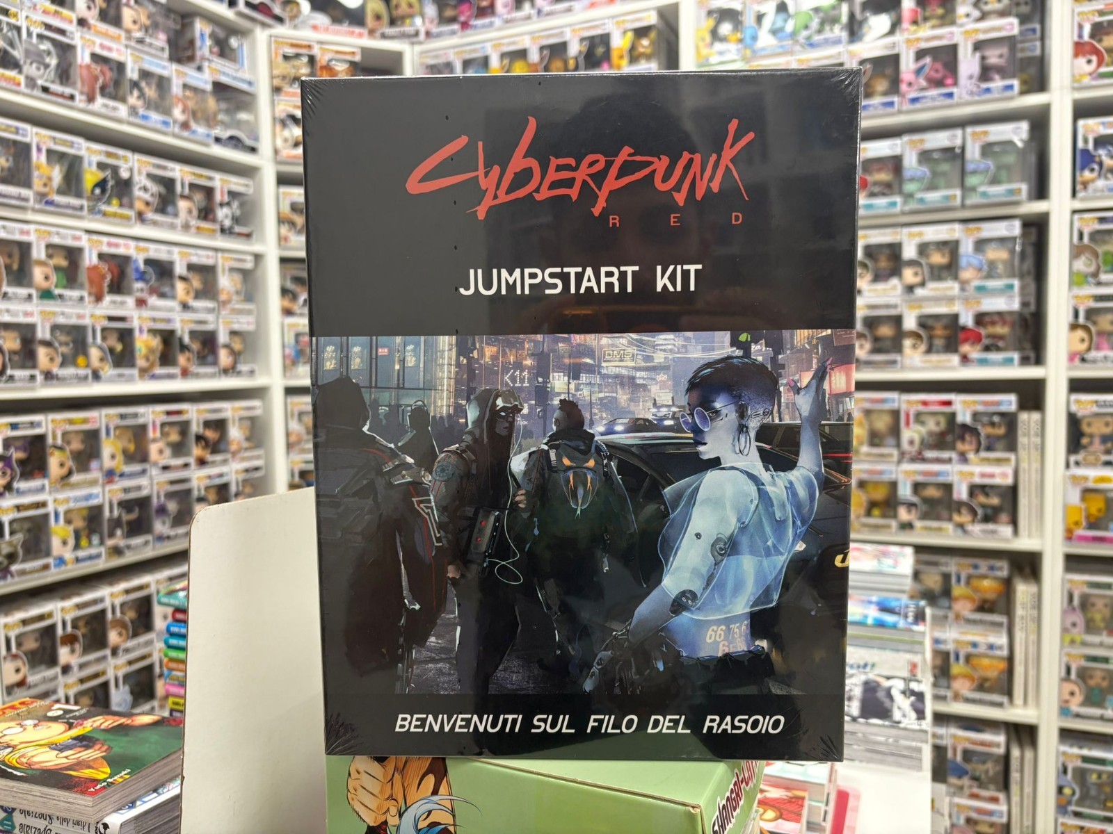 CYBERPUNK RED JUMPSTART KIT ITA RARE CD PROJECT NEED GAMES TALSORIAN GAMES NEW