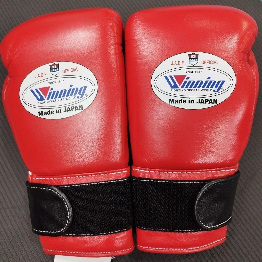 Winning Boxing Gloves Amateur 10 oz Red Tape type For games