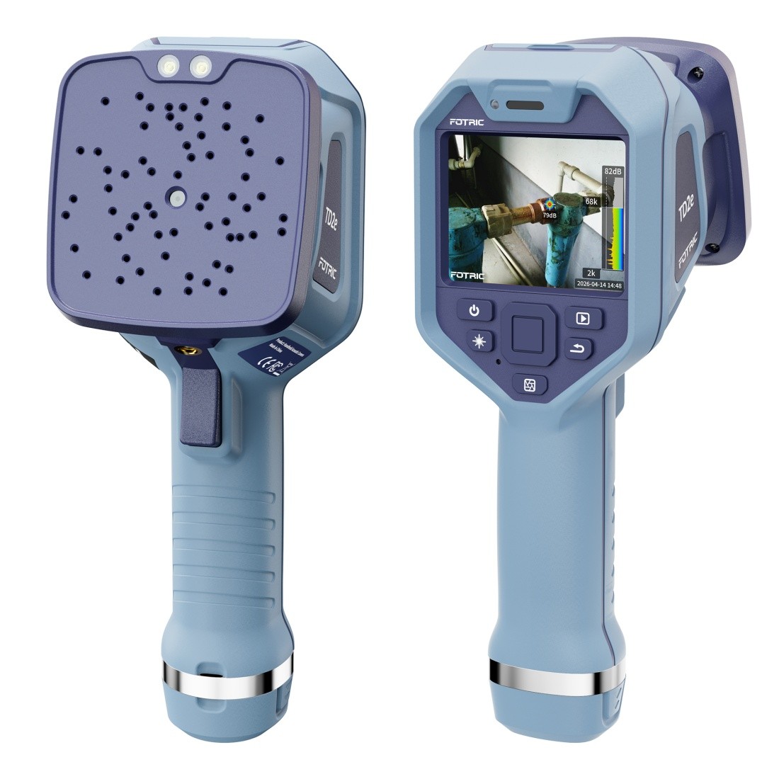 FOTRIC TD2E Acoustic Imaging Imager Camera For Air Gas & Vacuum Leak Detection