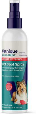 Dermabliss Hot Spot Treatment for Dogs - Antiseptic Medicated Chlorhexidine Spra