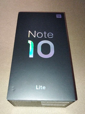 Xiaomi Mi Note 10 Lite 64GB 6GB RAM Glacier White SIM Free 64MP 4K Boxed