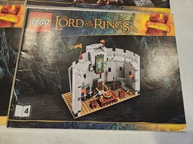 LEGO The Lord of the Rings : The Battle Of Helm's Deep (9474) Instructions Only