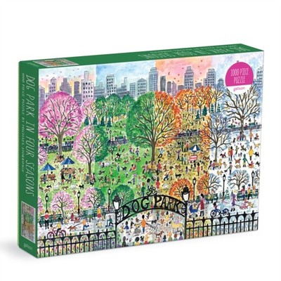 MICHAEL STORRINGS DOG PARK 1000PCS PUZZL by GALISON Non-book item Self Help