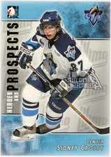 Sidney Crosby 2004-05 In The Game Heroes & Prospects Rookie Card #104