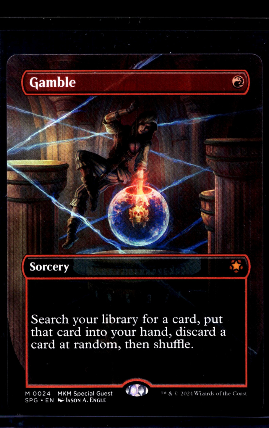 2024 MTG Magic the Gathering SPG Special Guest Karlov Manor Borderless 24 Gamble