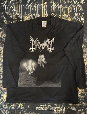 Mayhem Vintage Blackmetal Aske Darkthrone Bathory Morbid Dead Satyricon Taake XL