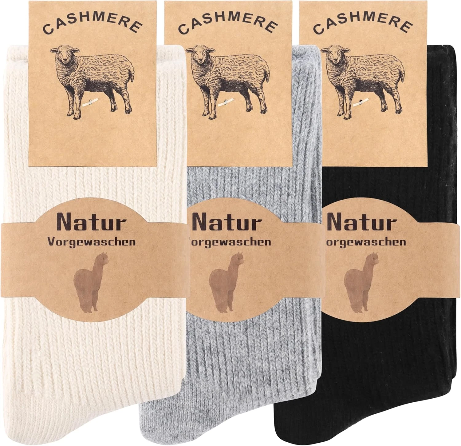Warm Wool Cashmere Socks for Women Women’s Thermal Winter Socks Thin Soft and...
