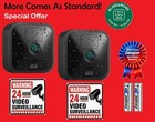 2 caméras de sécurité extérieures complémentaires W-Fi HD Blink Gen 3 + 2 vidéosurveillance + piles supplémentaires