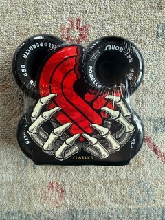 Powell Peralta Wheels Rat Bones 60mm 90a (Set of 4) Black