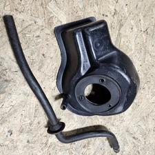 Fuel Filler Neck Housing Overflow Drain Gas Door Lid Mount Plastic OEM 6327936